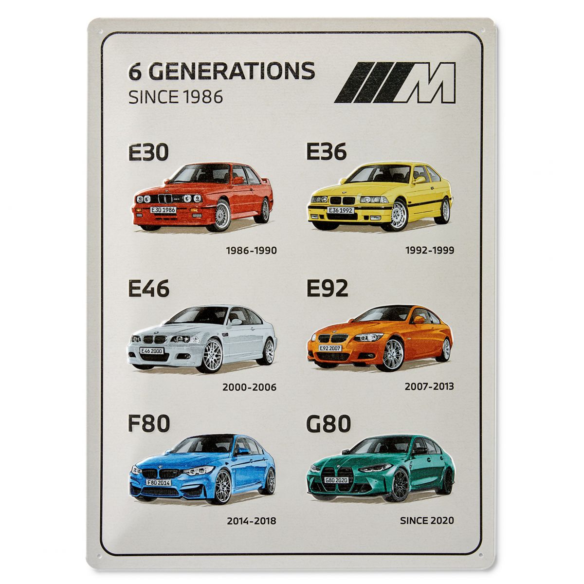 BMW M3 系列鐵牌 